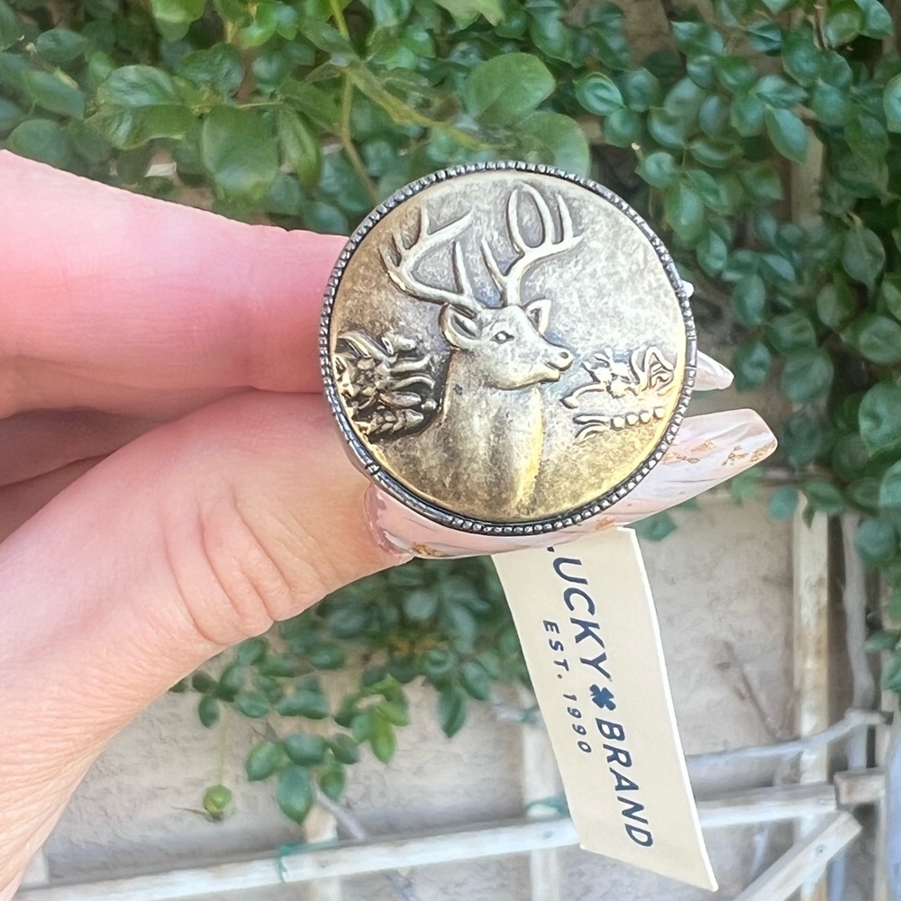 Lucky Brand Stag Ring - Men’s Size 10